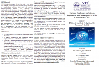 National Conference on Science Engineering and Technology